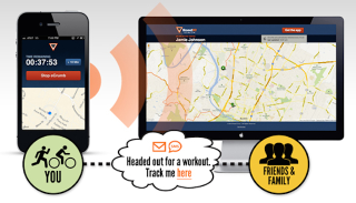 Illustration for article titled This App Lets Friends Track Your Bike Rides to Make Sure You're Safe